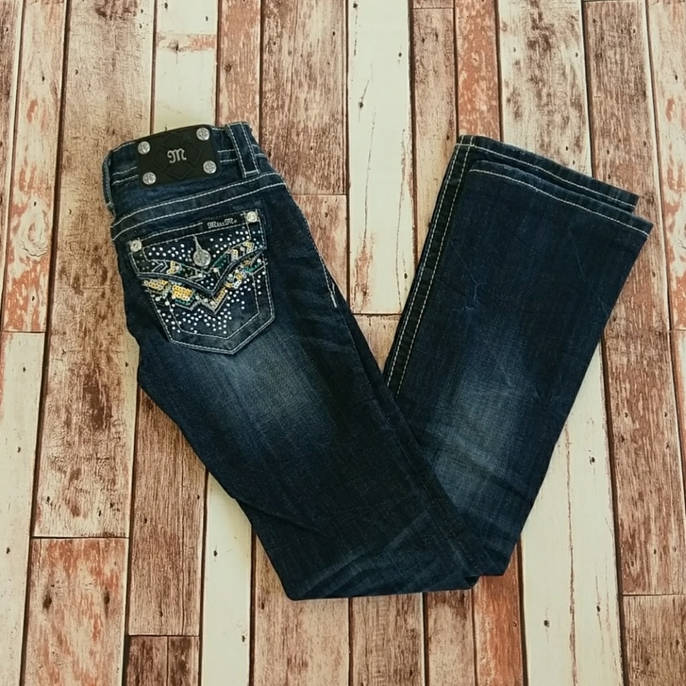 Miss me bling boot cut